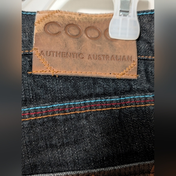 Men's Vintage Coogi Embroidered Baggy Y2K Hip Hop Jeans 36 Size Waist - Picture 14 of 16